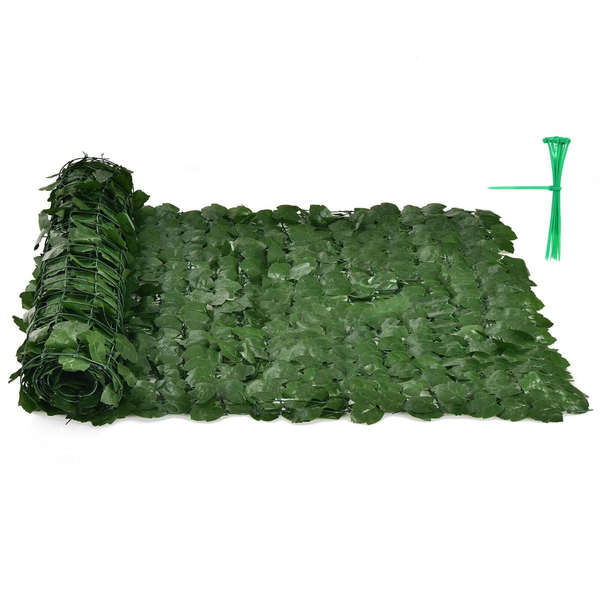 3 X 1M Artificial Hedge Ivy Leaf with Leaves for Garden