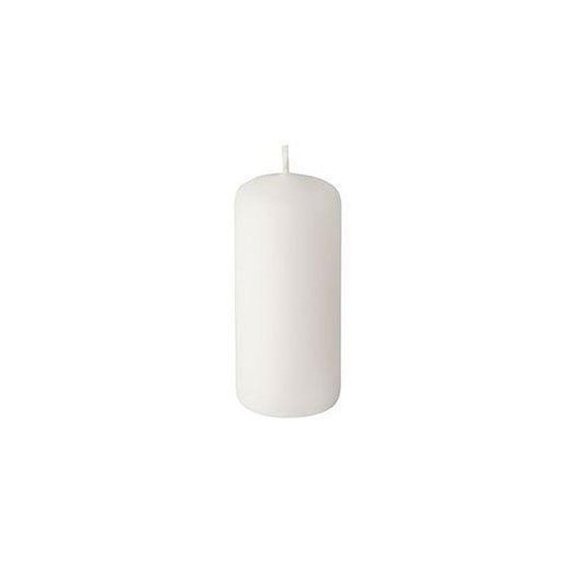 10 X WHITE PILLAR CANDLES 40 X 90 MM WEDDING CHRISTMAS EVENTS CHURCH HOME DECOR